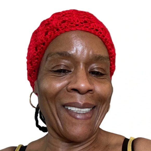 New Women’s “Neurotic Obsession” Handmade Crochet Beanie - Picture 5 of 9